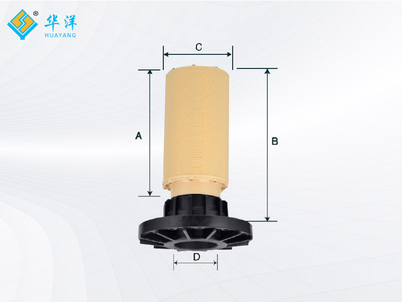 Flange laminated side mounted water distributor