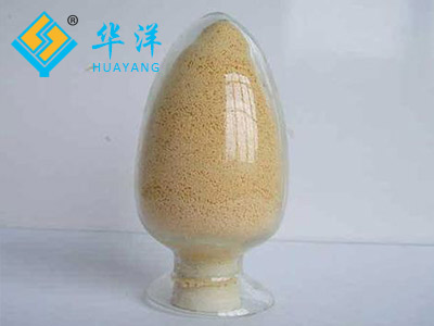 Strong acid cation exchange resin