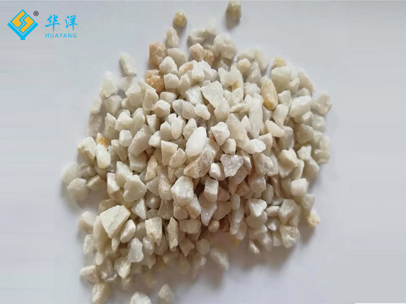 Quartz sand filter media